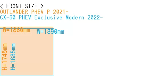 #OUTLANDER PHEV P 2021- + CX-60 PHEV Exclusive Modern 2022-